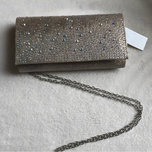 Sparkling Elegance: The‎ Jessica McClintock Chloe Evening Clutch - Picture 6 of 6